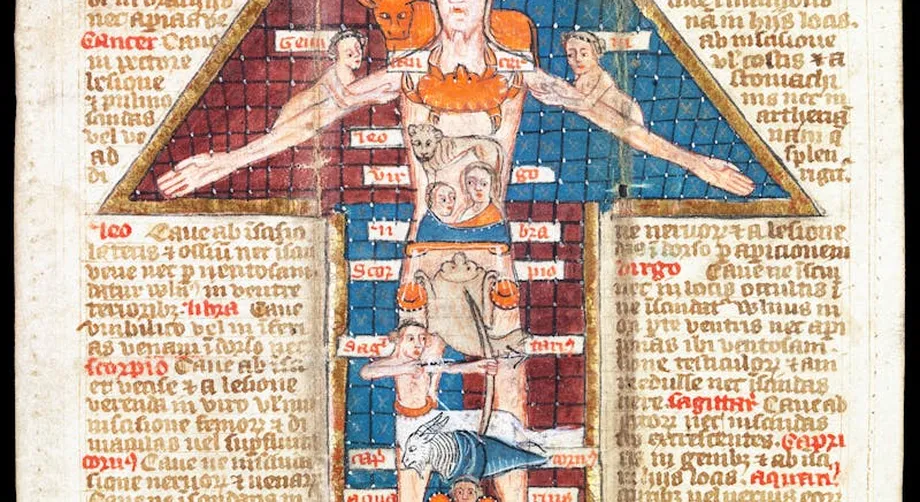 Medieval astrological illustrations